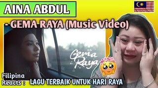 AINA ABDUL - GEMA RAYA (Music Video) // FILIPINA REACTS