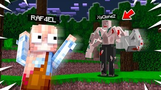 แข่งหาแร่!! เอาชีวิตรอด แต่กับเจอ ผีซอมบี้ตัวใหญ่ จะรอดไหม!?? (Minecraft โดนแกล้ง)