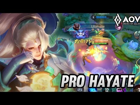 HAYATE PRO GAMEPLAY  | SKIN SUMERU CREATOR - ARENA OF VALOR