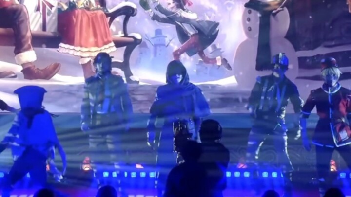 [Identity V IJL] Day 1 Midfield Stage Play Dance Screen Recording [Diagnosis]