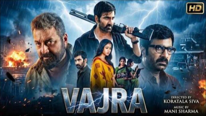 VAJRA 2026 New Released Hindi Dubbed Movie Ravi Teja, Sanjay Dutt Blockbuster Action Movies