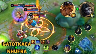 GATOTKACA + KHUFRA Ult 😮 WOMBO COMBO