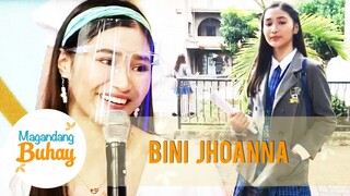 BINI Jhoanna talks about appearing on 'Kadenang Ginto' | Magandang Buhay