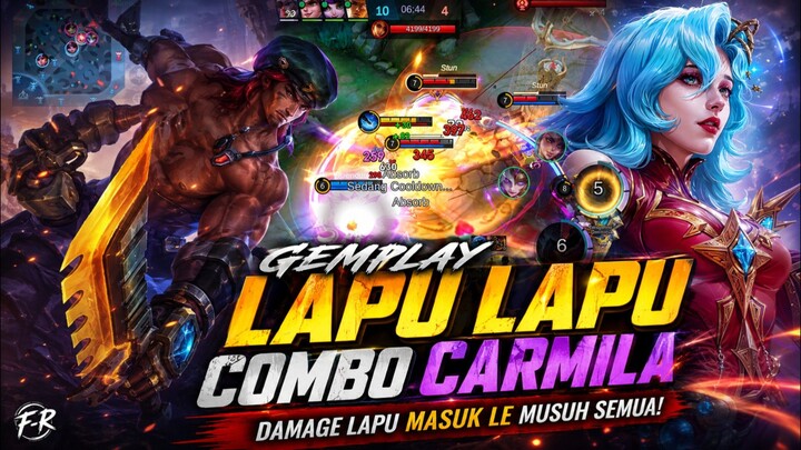 Lapu lapu X carmila! damage auto masuk semua
