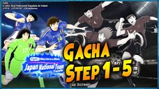 BANJIR BANSOS DB!! GACHA STEP 1-5 JAPAN PART 3 & SPAIN 🔥 Captain Tsubasa Dream Team