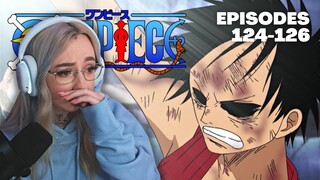 LUFFY DEFEATS CROCODILE!!! | One Piece Episode 124, 125 & 126 Reaction