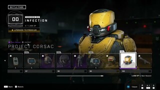 Halo Infinite Season 4 Battlepass Infection All Items free and Paid Levels