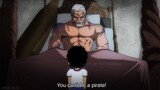 Luffy Gets Scared After Seeing All Of Garp's Scars - One Piece