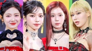 【aespa】2023MMA红毯！红玫瑰哥特风杀疯了！