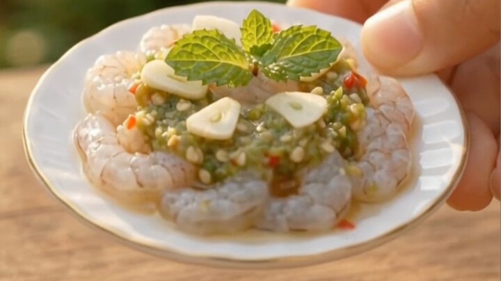 กุ้งแช่น้ำปลา 魚醬蝦
