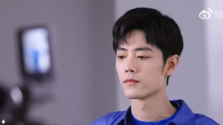 [Xiao Zhan] 221031 Breo dua kali lebih mudah merekam video di balik layar