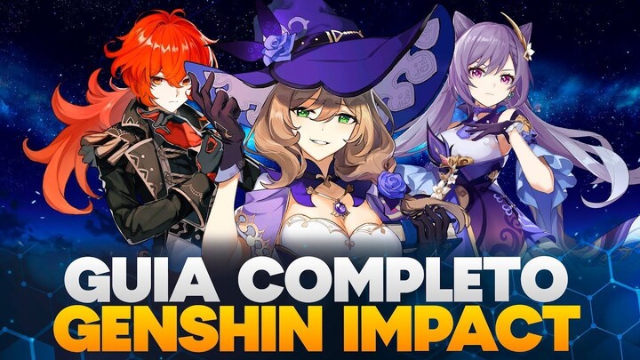GUIA COMPLETO PARA INICIANTES no GENSHIN IMPACT
