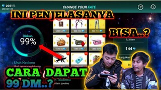 BISA 99%⁉️EVENT CHANGE YOUR FATE FREE FIRE