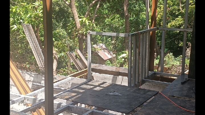 Second floor Metal Cladding