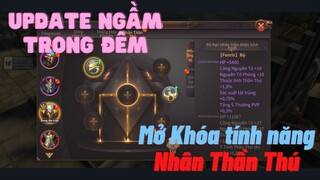 Tính năng Nhân thần thú được update ngầm trong đêm , hướng dẫn và cách sử dụng | Hahy Gaming