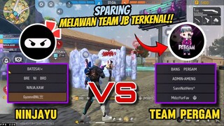 IKUT SPARING NINJAYU VS TEAM PERGAM!! AUTO KASIH TELOR 7-0 MODE AIM MERAH🔥