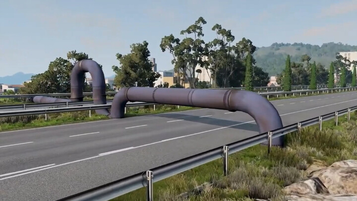 A plumber used the wrong construction drawings, causing a serious road accident; strict accountabili