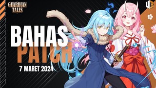 [Guardian Tales] Kolaborasi Dengan RIMURU Hadir - Bahas Patch 7 Maret 2024