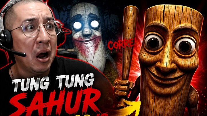 Jugué el juego de TUNG TUNG SAHUR... y me persiguió por todas partes 😱