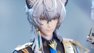 [Handmade figure] It took 15 months! Homemade "Ex-husband" handmade figure! Silver gray. Unmelted ic