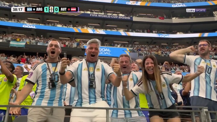 ملخص مباراة الأرجنتين والنمسا - دور المجموعات - كأس العالم FIFA 2026™
