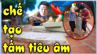 [SÁNG TẠO] Chế tạo mút tiêu âm phòng stream, phòng thu âm từ CHIẾC ĐỆM BỎ ĐI (Make your own at home)