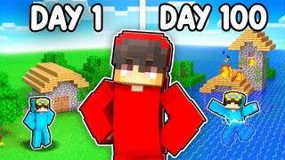 100 Days Of PRANKING In Minecraft!