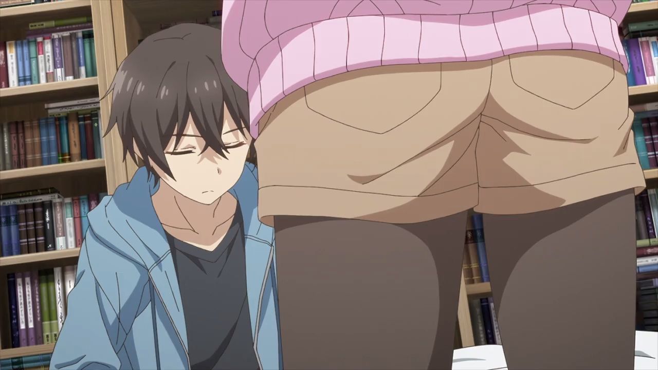 Mizuto looks at Yume's Body in a Lewd way  My Stepmom's Daughter Is My Ex Episode  10 - BiliBili