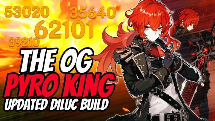UPDATED DILUC GUIDE! Advanced Diluc Best Build - Artifacts, Weapons, Teams | Genshin Impact 2.6