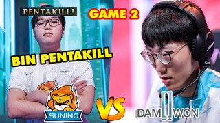 [Chung kết CKTG 2020] Highlight SN vs DWG game 2: Bin có được Pentakill, SofM cầm Rengar đi rừng