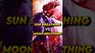Is Moon Breathing *STRONGER* Than Sun Breathing? #shorts #yoriichi #kokushibo