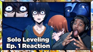 WTF DID JINWOO JUST SIGN UP FOR??? | Solo Leveling Episode 1 Reaction