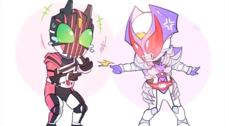 คอลเลคชั่นชีวิตประจำวันของ Kamen Rider เวอร์ชั่นน่ารัก (เผลอลบไปก่อนหน้านี้)