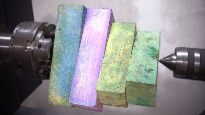 A fan sent me 4 pieces of stable wood and asked me to make a coffee machine handle