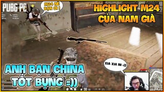 RANDOM SQUAD TẤU HÀI GẶP ANH TRUNG QUỐC TỐT BỤNG ! HIGHLIGHT M24 PUBG