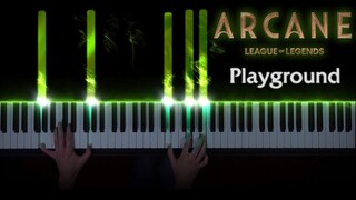 OST Arcane (League of Legends) - Bea Miller - Playground (Piano Version)