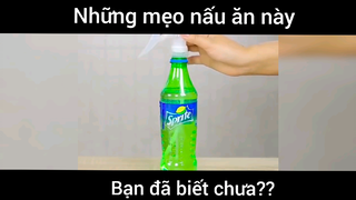 Những mẹo nấu ăn nên sử dụng