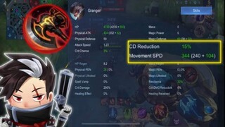 GRANGER MAINS WILL SURELY LOVE FIRST ITEM WAR AXE BUILD AFTER WATCHING THIS VIDEO! - MLBB