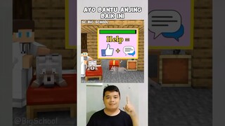 anjing ini butuh bantuan #minecraft #dubbing #roblox #animasi #pomnj #skibiditoilet