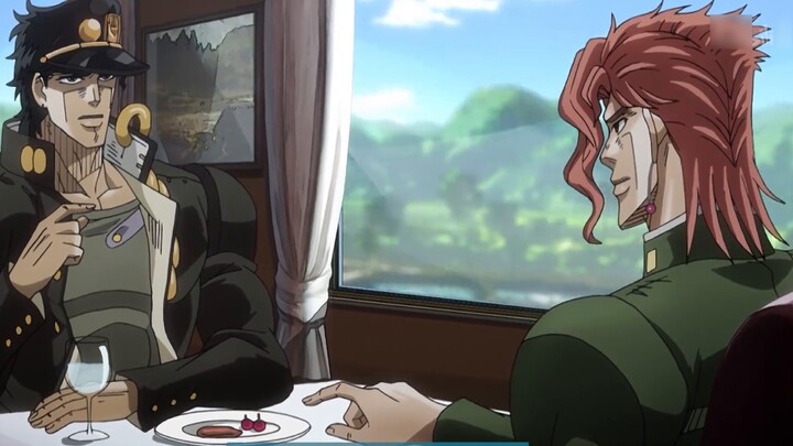 A wonderful adventure with 1.3 million comments. LV6 said to talk slowly when watching JOJO~~ I wish
