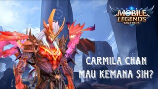 TOMBAK PERKASA MOSKOV KENA TANTE MILA 😐