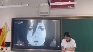 Will Class 6.1 be forced to perform the dubbing for Attack on Titan?!