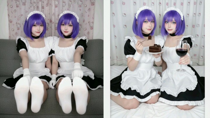 Kaede x Suzu Cosplay 💜💜