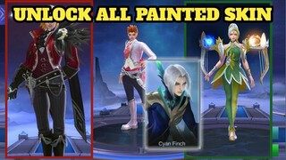 APK MOD UNLOCK ALL PAINTED SKIN PATCH LING | MOBILE LEGENDS