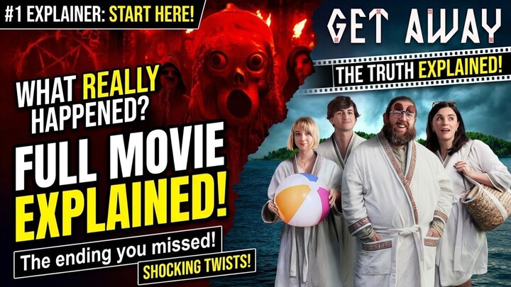Get Away (2024) Horror Comedy Explained in hindi | MovieExplainBD