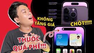 iPhone 14 Pro/ Pro Max chính thức: Viên thuốc siêu dị, giá không đổi, chốt đơn thôi