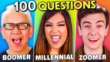 Boys Vs. Girls: Ultimate 100 Question Trivia Challenge!