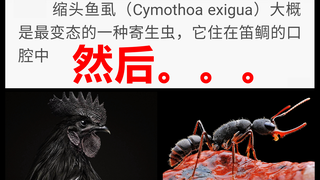 动物界奇异冷知识：它们大概是世界上最变态的寄生虫了吧。。。