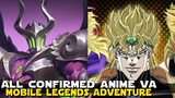 DIO AS ARGUS AND MORE!! MLA ALL CONFIRMED ANIME VOICE ACTORS/ACTRESSES! MOBILE LEGENDS ANIME?