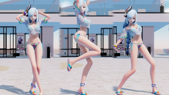 【Shenhe】Vacation at the beach❤️WANNABE